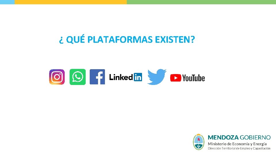 ¿ QUÉ PLATAFORMAS EXISTEN? 