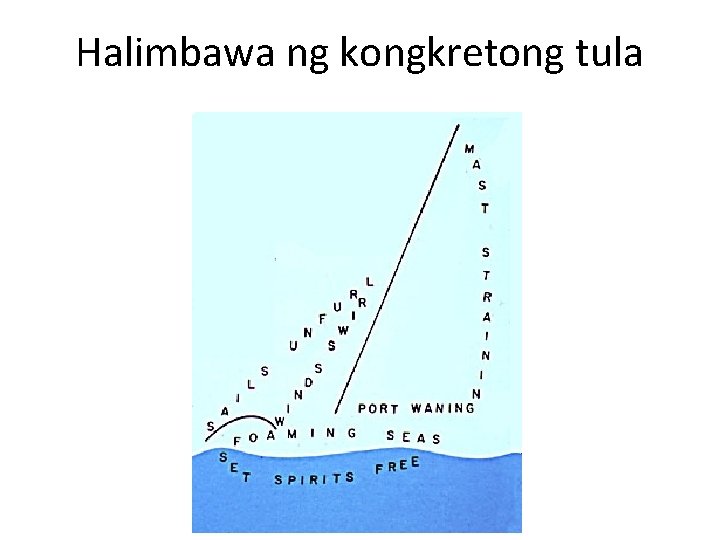 Halimbawa ng kongkretong tula 