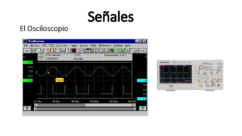 El Osciloscopio Señales 