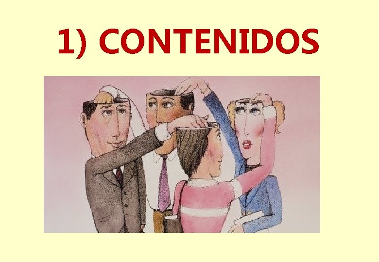 1) CONTENIDOS 