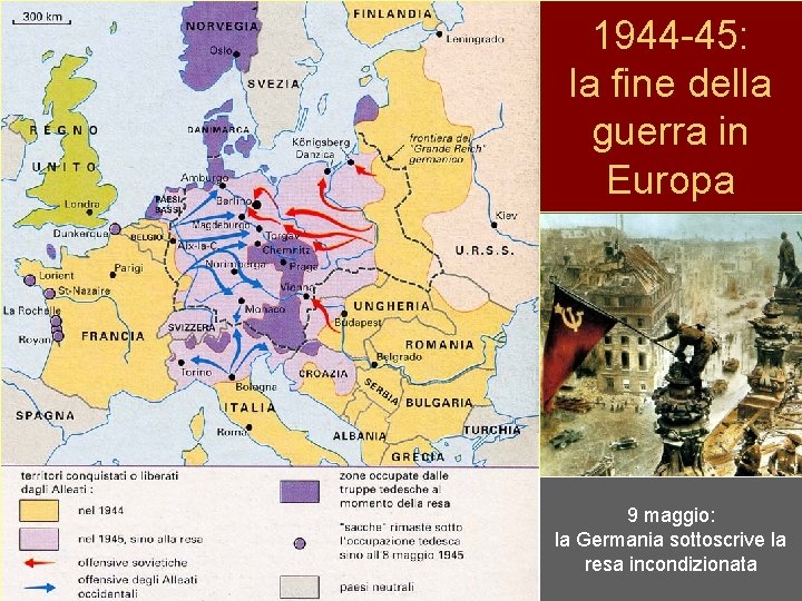 1944 -45: la fine della guerra in Europa • 25 agosto 1944: gli alleati