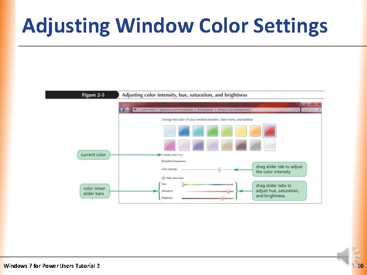 Adjusting Window Color Settings Windows 7 for Power Users Tutorial 2 XP 10 Adjusting Window Color Settings Windows 7 for Power Users Tutorial 2 XP 10