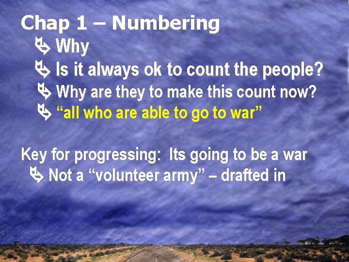Chap 1 – Numbering Why Is it always ok to count the people? Why