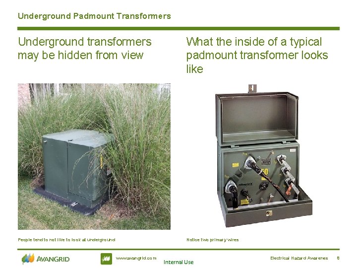 Underground Padmount Transformers Underground transformers may be hidden from view What the inside of