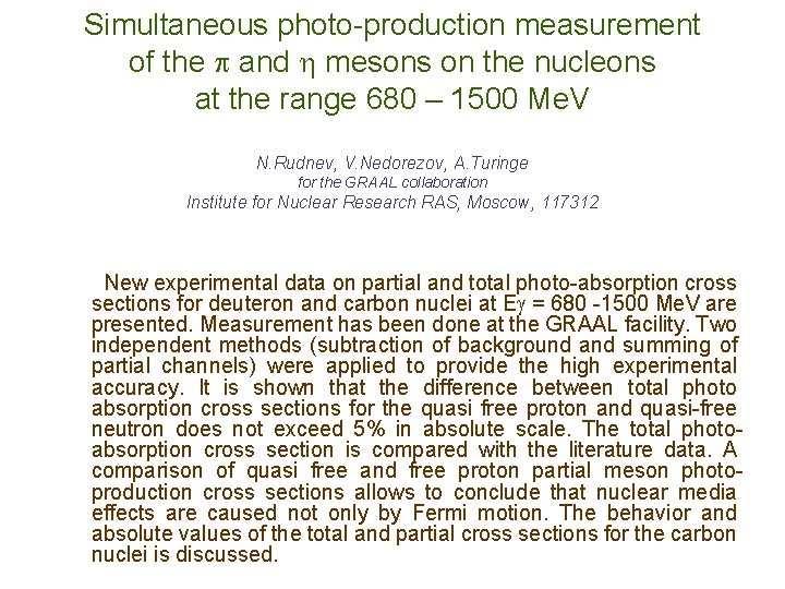 Simultaneous photo-production measurement of the and mesons on the nucleons at the range 680