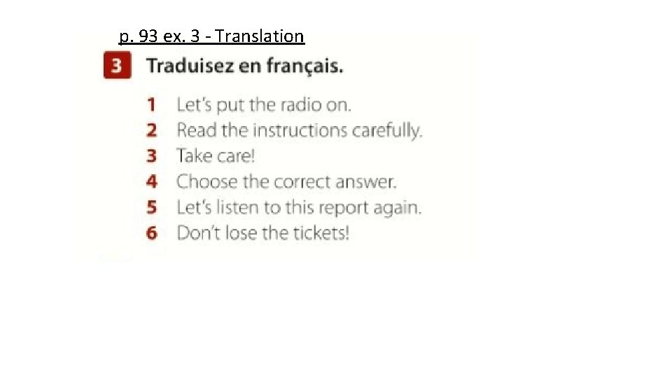 p. 93 ex. 3 - Translation 