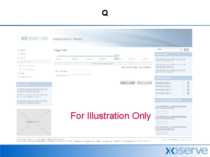 Q For Illustration Only 