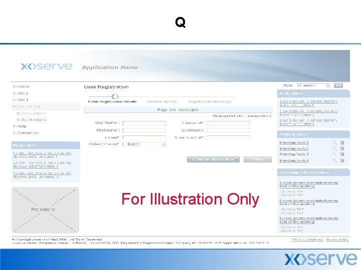 Q For Illustration Only 