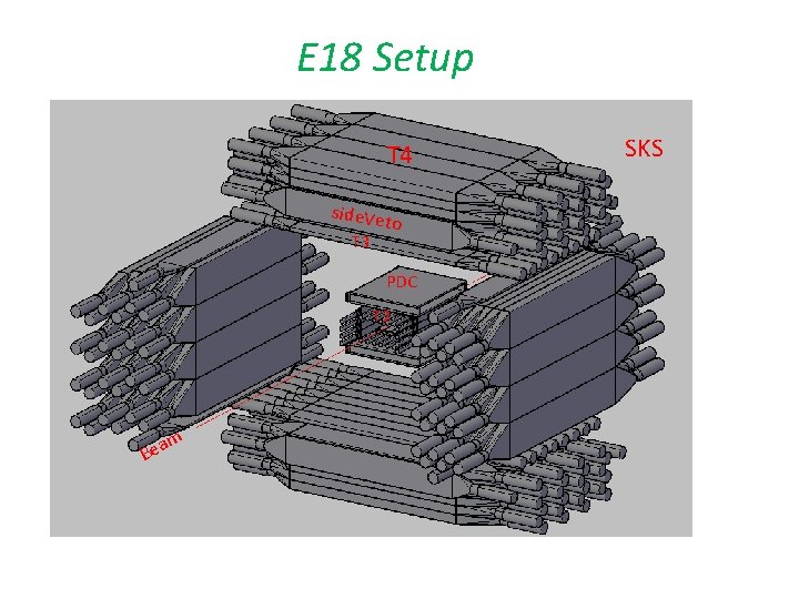 E 18 Setup T 4 side. Vet o T 3 PDC T 2 am