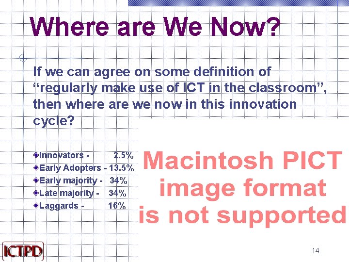 Where are We Now? If we can agree on some definition of “regularly make