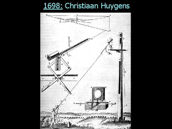 1698: Christiaan Huygens 