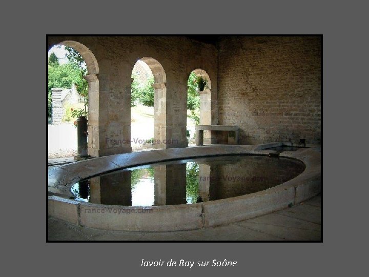 lavoir de Ray sur Saône 