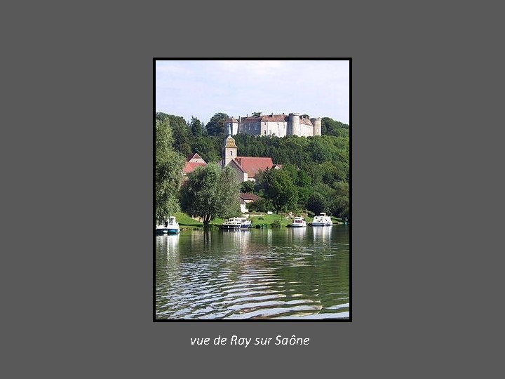 vue de Ray sur Saône 