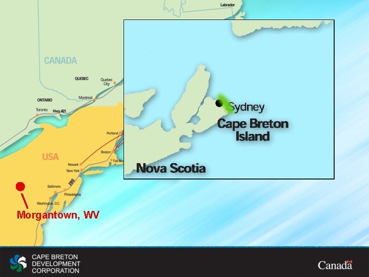Sydney, NS Morgantown, WV 
