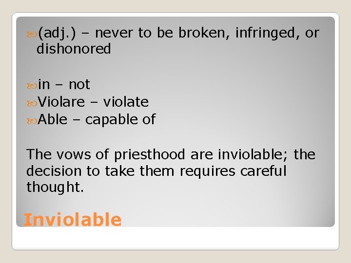 A new topic introduced in chapter 1 of