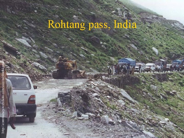 Rohtang pass, India 