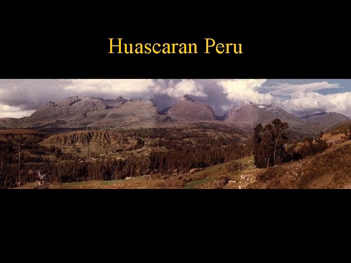 Huascaran Peru 