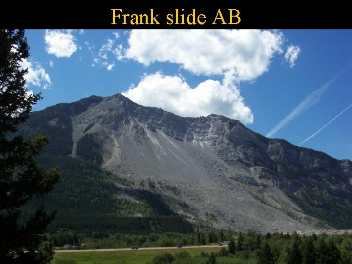 Frank slide AB 