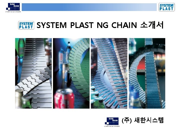SYSTEM PLAST NG CHAIN 소개서 (주) 새한시스템 