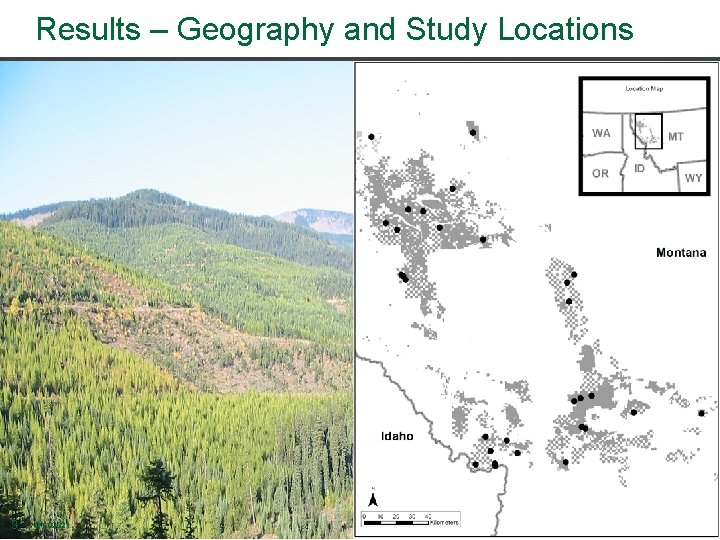 Results – Geography and Study Locations 9 9/11/2021 