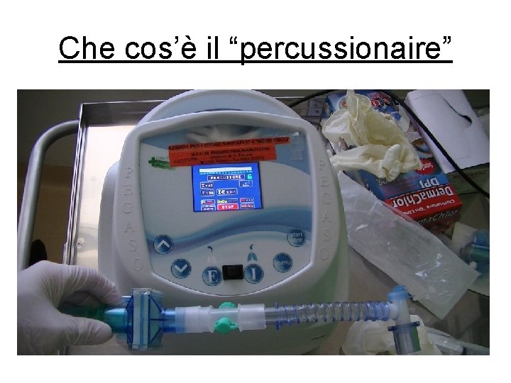 Che cos’è il “percussionaire” 