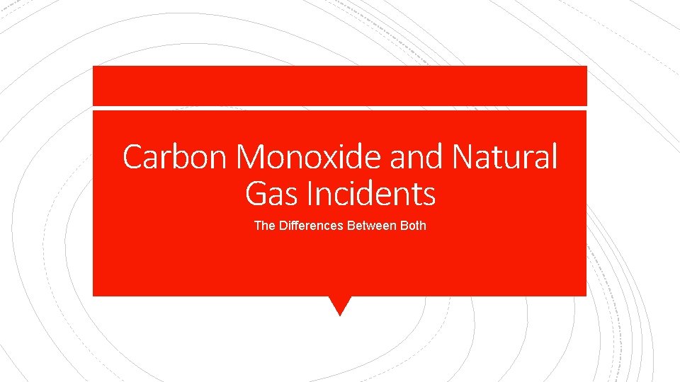 Is Natural Gas Carbon Monoxide