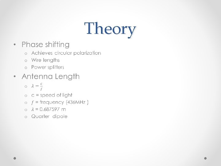 Theory • 