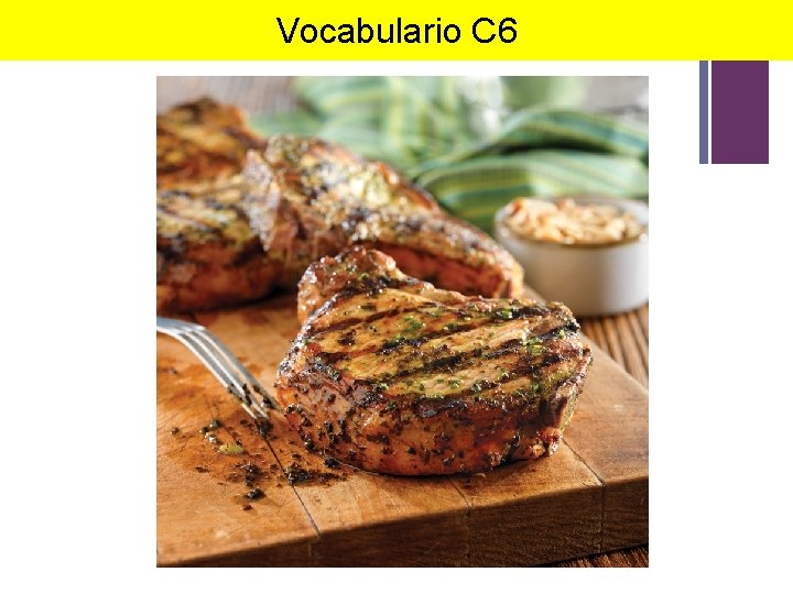 + Vocabulario C 6 