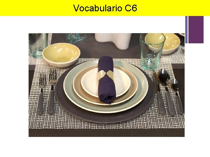 + Vocabulario C 6 