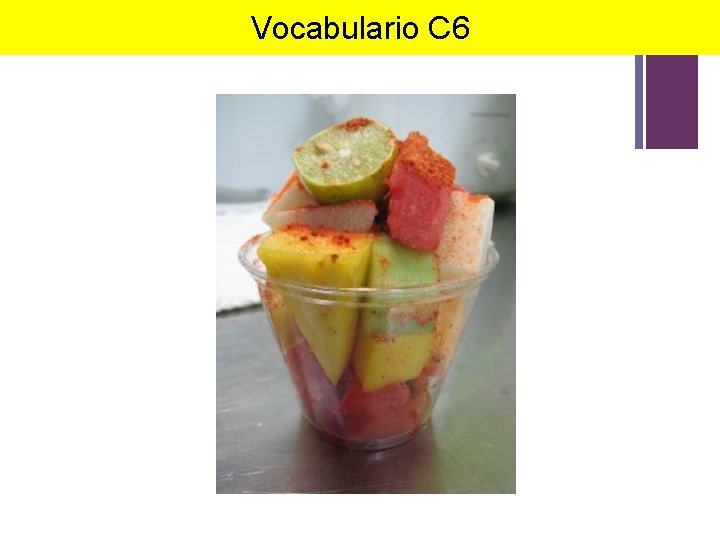 + Vocabulario C 6 