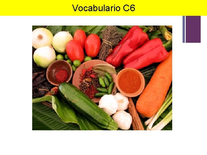 + Vocabulario C 6 