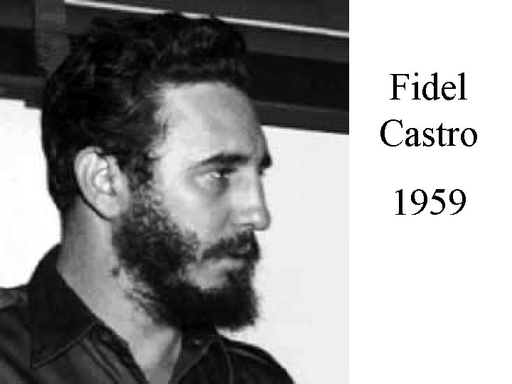 Fidel Castro 1959 
