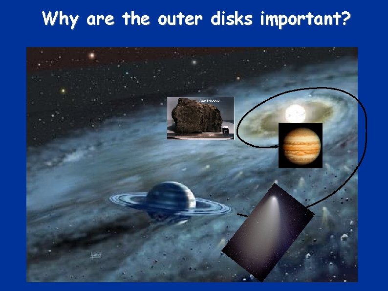 Why are the outer disks important? 