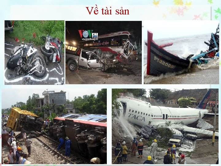 Về tài sản 