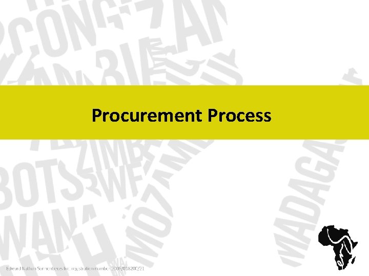 Procurement Process 
