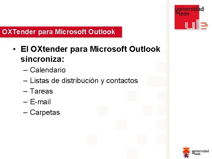 OXTender Haga clic paramodificar Microsoftel. Outlook estilo de título del patrón • Haga El