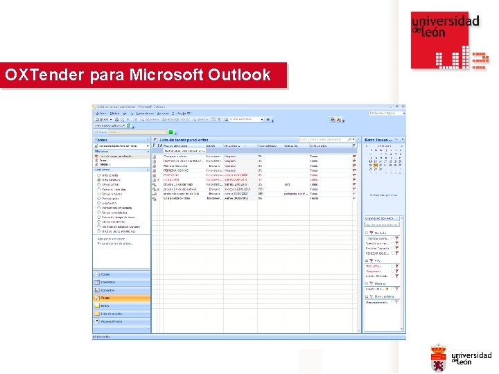 OXTender Haga clic paramodificar Microsoftel. Outlook estilo de título del patrón • Haga clic