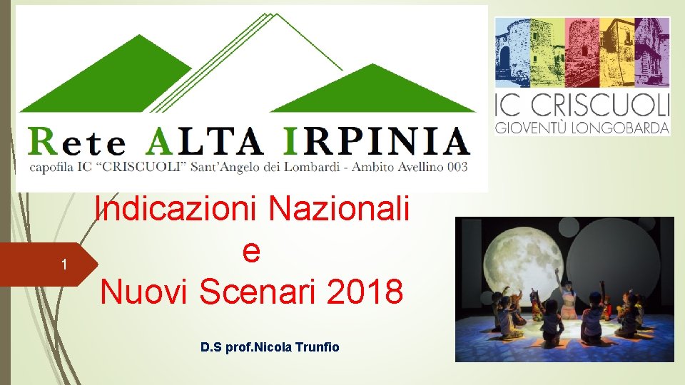 1 Indicazioni Nazionali e Nuovi Scenari 2018 D