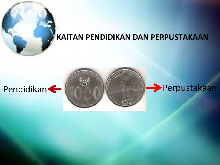 KAITAN PENDIDIKAN DAN PERPUSTAKAAN Pendidikan Perpustakaan 