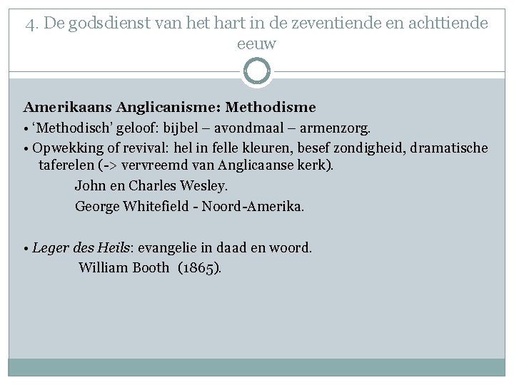 4. De godsdienst van het hart in de zeventiende en achttiende eeuw Amerikaans Anglicanisme: