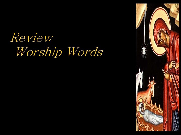Review Worship Words 