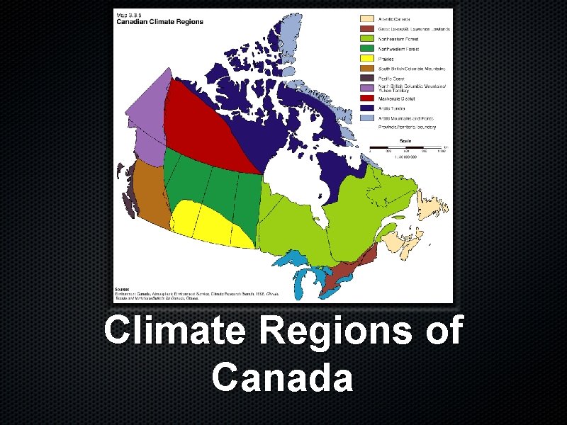 Climate Regions of Canada 