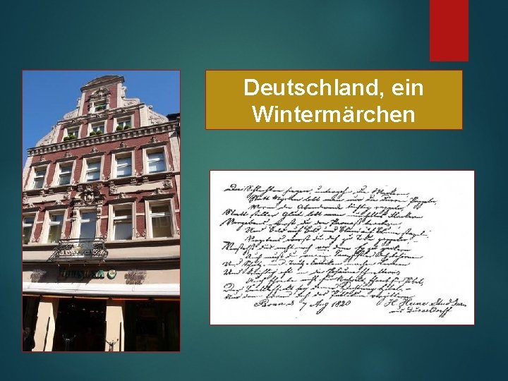 Deutschland, ein Wintermärchen 