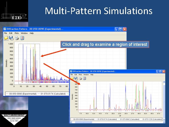 Multi-Pattern Simulations Click and drag to examine a region of interest 