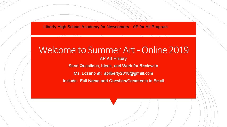Liberty High School Academy for AP for