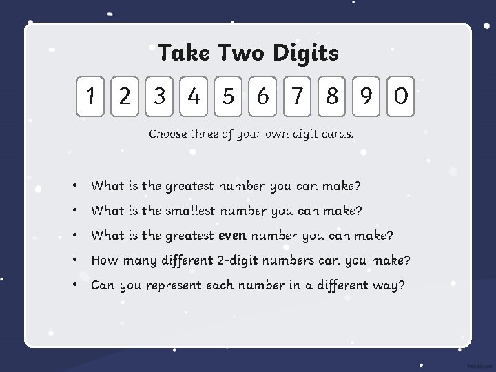 Name Me What number is shown here Reveal