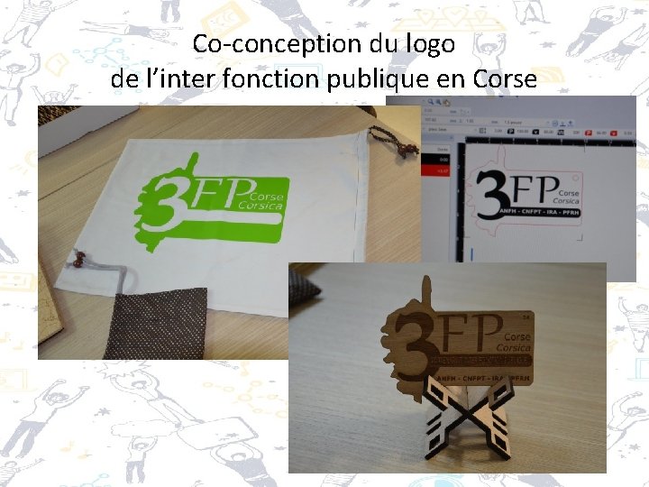 Co-conception du logo de l’inter fonction publique en Corse 