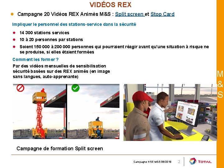 VIDÉOS REX ● Campagne 20 Vidéos REX Animés M&S : Split screen et Stop