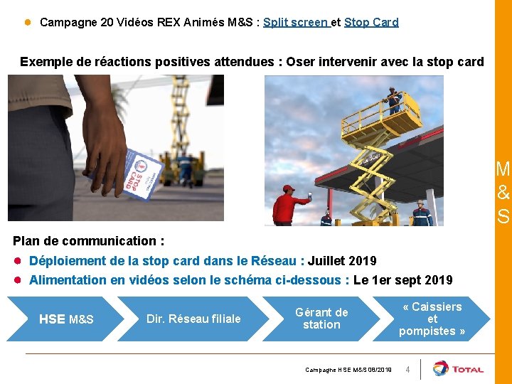 ● Campagne 20 Vidéos REX Animés M&S : Split screen et Stop Card Exemple