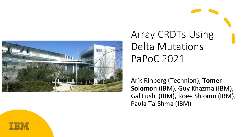 Delta Array Array CRDTs Using Delta Mutations Pa Po C